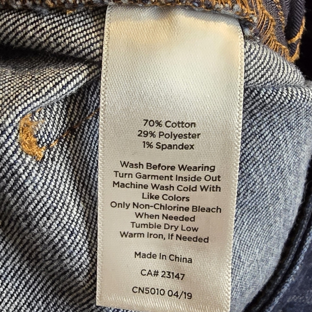 Talbots Dark Blue Cropped Jeans - Picture 7 of 7